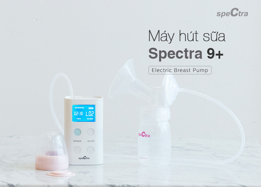 đánh giá máy hút sữa spectra 9 plus