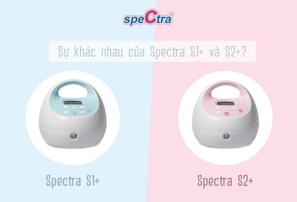 so sánh máy hút sữa spectra s1 và s2