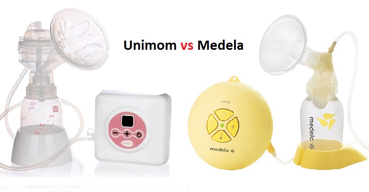so sánh máy hút sữa Medela và Unimom
