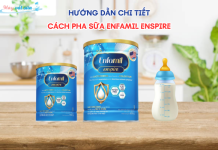Cách pha sữa Enfamil Enspire đúng tỉ lệ giúp bé hấp thu tốt cach-pha-sua-enfamil-enspire